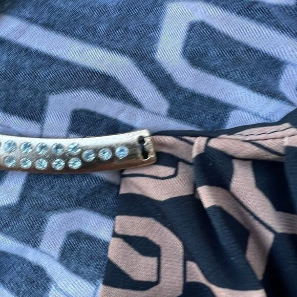 ALWAYS INDIGO, women's size 2X top, short sleeves - Picture 8 of 8